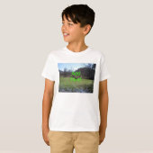 T-shirt Vache solitaire (Devant entier)