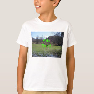 T-shirt Vache solitaire