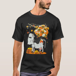 T-shirt Vache Sorcière Halloween Mignon Animal