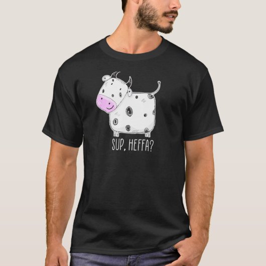 T-shirt Vache Sup Heffa (Devant)