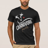 T-shirt Vache unisex de Carnivore (Devant)