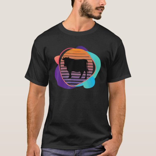 T-shirt vache vache (Devant)