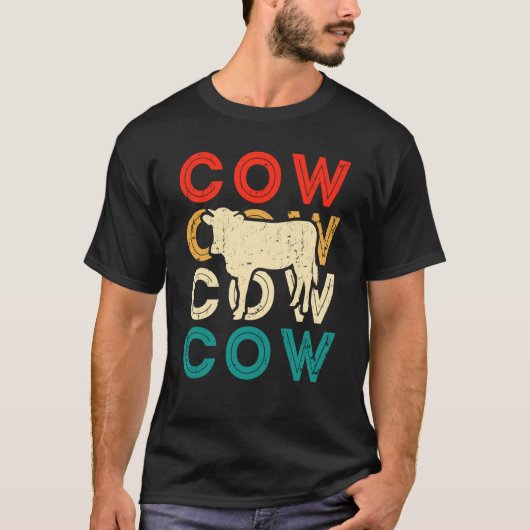 T-shirt Vache Vache Vache Vache (Devant)