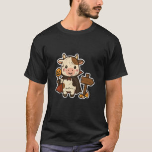 T-shirt Vache vampire avec sucette
