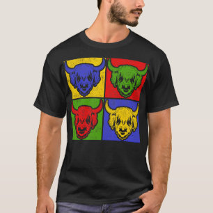 T-shirt Vache vintage écossaise