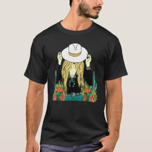 T-shirt Vachère Punchy Western Sud Cactus Salut