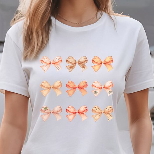 T-shirt Vaches à épices citrouilles - coquette automne mig