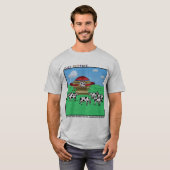 T-shirt Vaches Aliens (Devant entier)