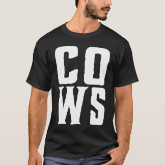 T-shirt VACHES ! Drôle de vache qui hurle Hob Farmer