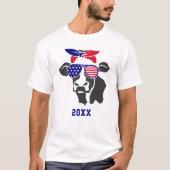 T-shirt Vaches patriotiques (Devant)