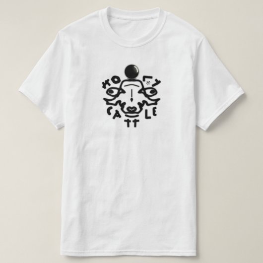T-shirt Vaches sacrées (Design devant)