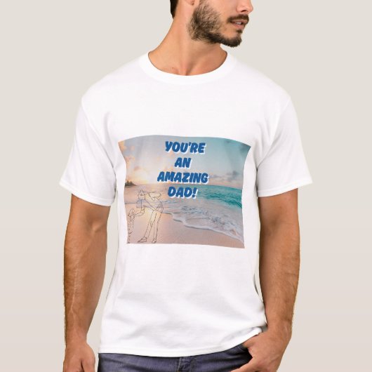 T-shirt Vaderdag thema (Voorkant)