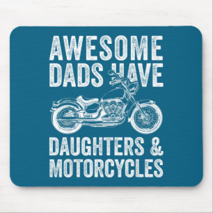 T-shirt vaders dochters motorfiets vader muismat