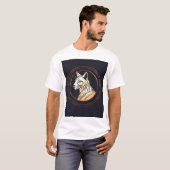 T-shirt vagabond cosmique (Devant entier)