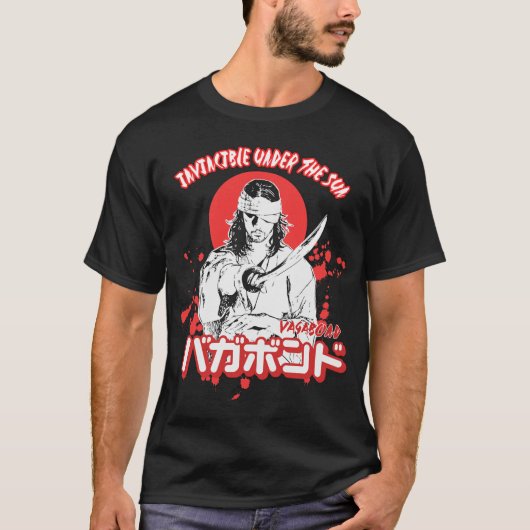 T-shirt Vagabond - Invincible sous le soleil (Devant)