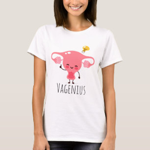 T-shirt Vagenius / Puns Uterus / Plaisanteries Uterus