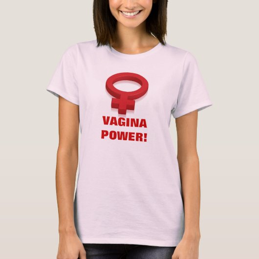 T-SHIRT VAGINA POWER ! (Devant)