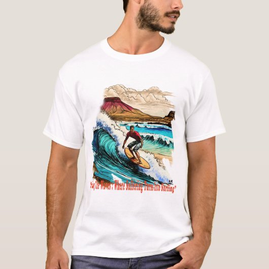 T-shirt Vague (Devant)