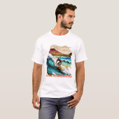 T-shirt Vague (Devant entier)