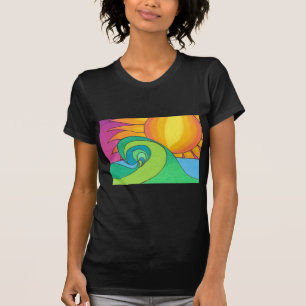 T-shirt Vague chaude