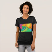 T-shirt Vague chaude (Devant entier)