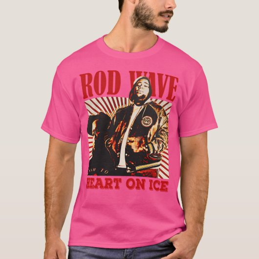 T-shirt Vague De Bord - Coeur Sur La Glace (Devant)