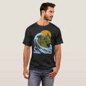 T-shirt Vague de Cthulhu (Devant entier)