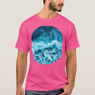 T-shirt vague de mer