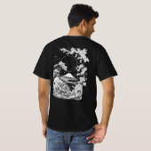 T-shirt Vague de Sakura (Dos entier)