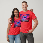 T-shirt Vague de torsion (Unisexe)