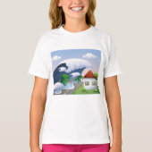 T-shirt Vague du tsunami (Devant)
