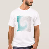 T-shirt vague océanique (Devant)