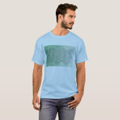 T-shirt Vague Ombre de noms de groupe d'animaux aquatiques (Devant entier)