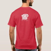 T-SHIRT VAGUE ROUGE TRUMP 2024 ALLONS (Dos)