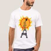 T-shirt Vague thermique européenne (Devant)
