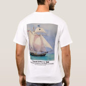 T-shirt Vagues de changement Marine Sport Tek Performance  (Dos)