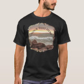 T-shirt Vagues et boulders 0893 (Devant)