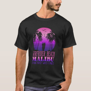 T-shirt Vagues et couchers de soleil Surfrider Beach, Mali