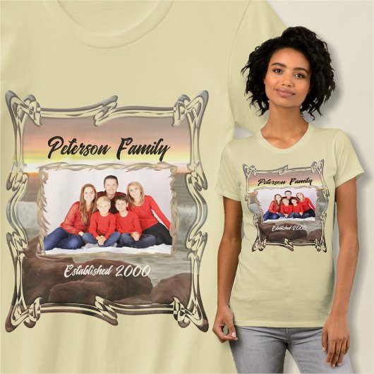 T-shirt Vagues familiales et bourdons 0893