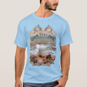 T-shirt Vagues rocheuses 0742 (Devant)