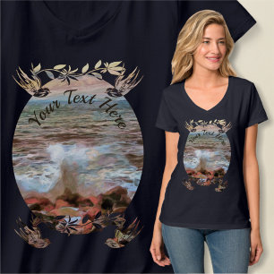 T-shirt Vagues rocheuses 0742