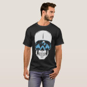 T-shirt Vail Colorado - Ski & Snowboard Skeleton (Devant entier)