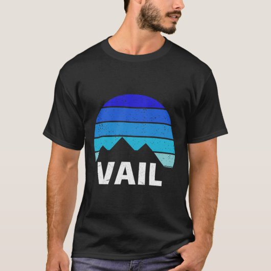 T-shirt Vail ski (Devant)