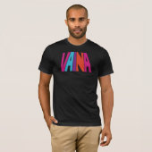 T-shirt Vaina Black Men (Devant entier)