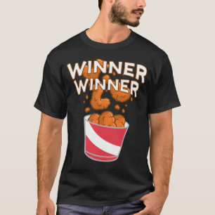 T-shirt Vainqueur Dîner aux poulets