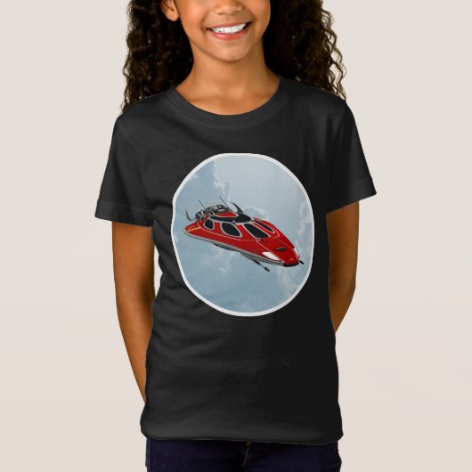 T-Shirt Vaisseau spatial (Devant)