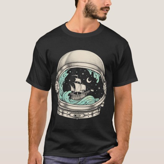 T-shirt Vaisseau spatial (Devant)