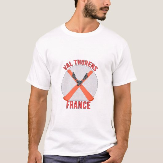 T-shirt Val Thorens, France (Devant)