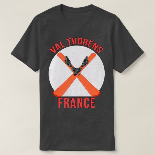 T-shirt Val Thorens France (Design devant)