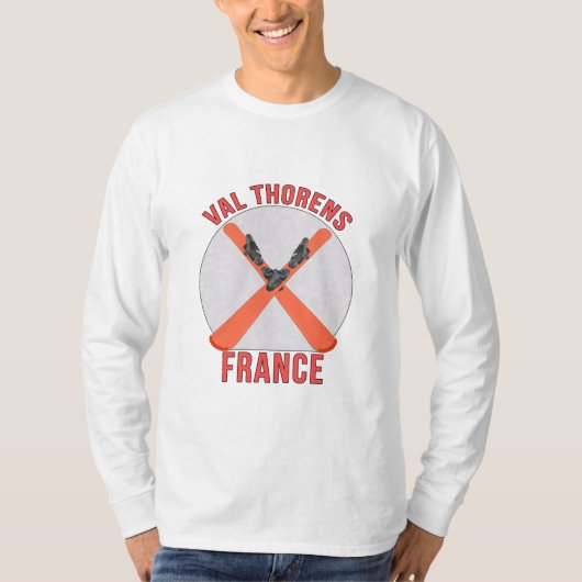 T-shirt Val Thorens, France (Devant)